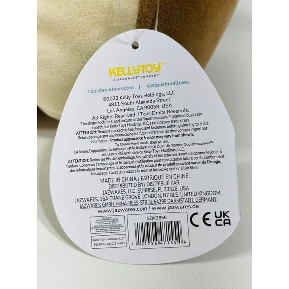 Squishmallows 12-Inch Rayen Pancake 3-Stack With Butter Flower - Picture 5 of 13